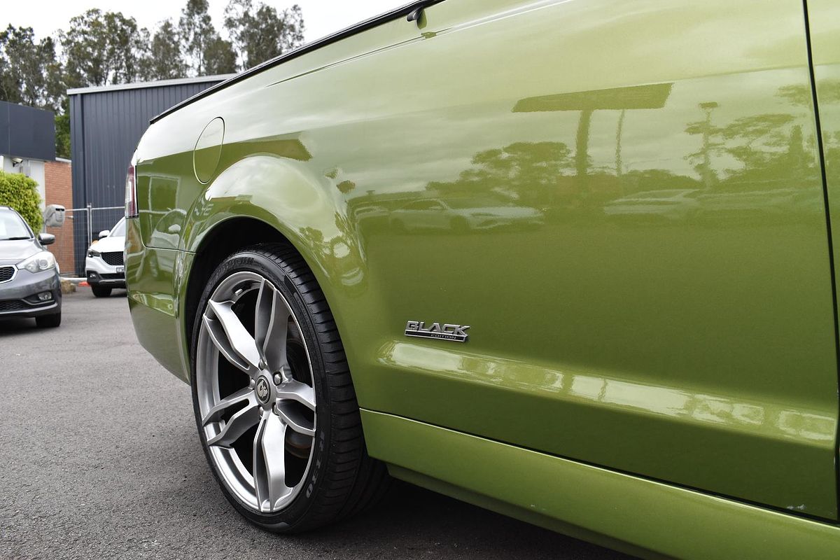 2016 Holden Ute SV6 Black VF Series II Rear Wheel Drive