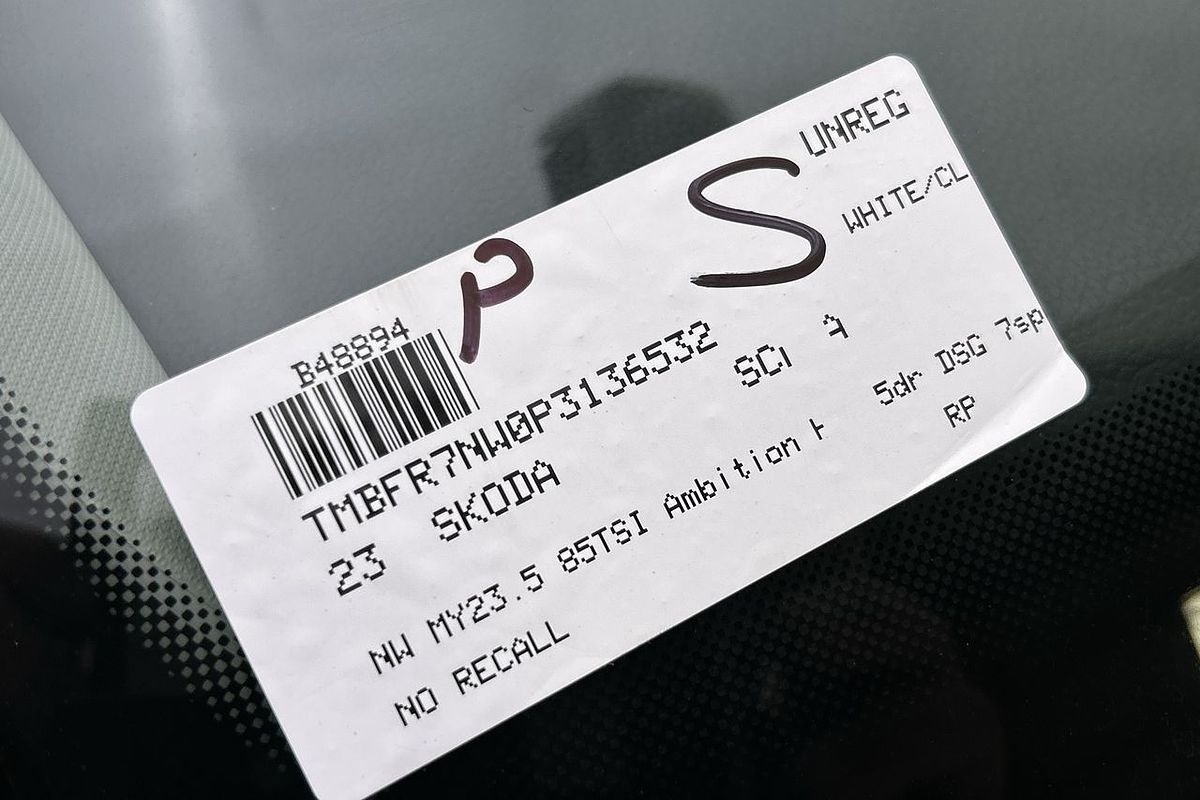 2023 SKODA Scala 85TSI Ambition NW