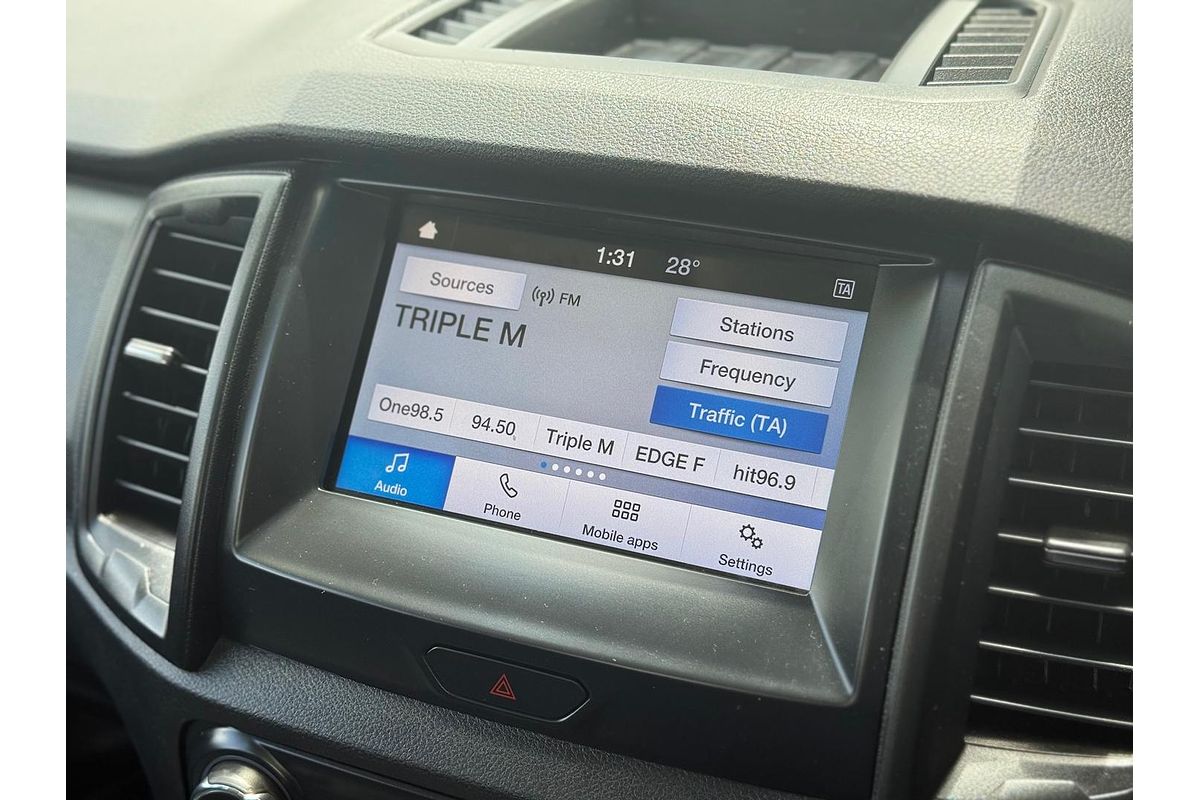2020 Ford Ranger XL Hi-Rider PX MkIII Rear Wheel Drive