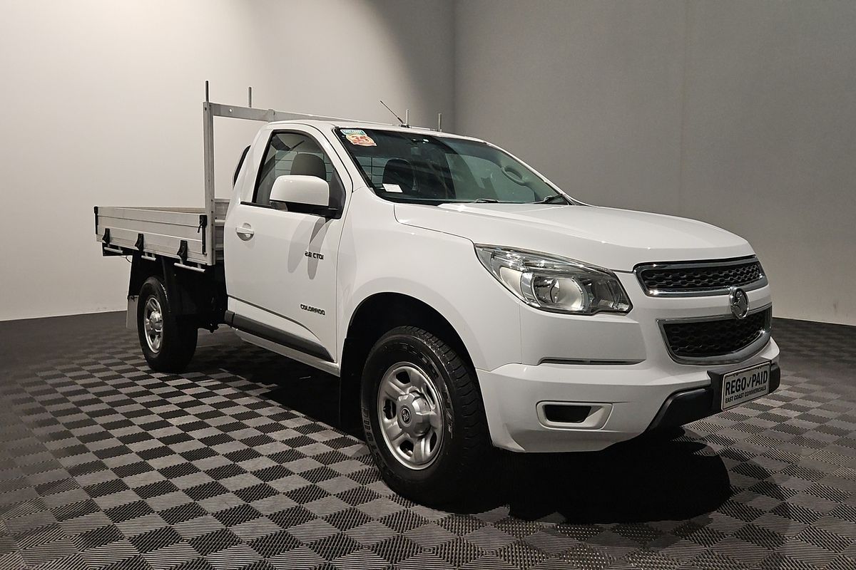 2014 Holden Colorado LX RG Rear Wheel Drive
