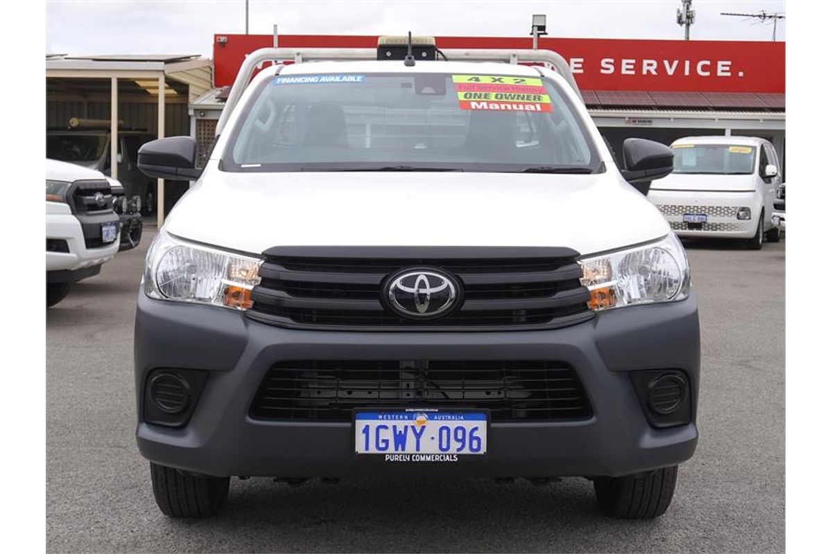 2019 Toyota Hilux Workmate TGN121R Rear Wheel Drive
