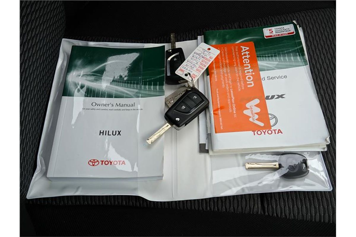 2019 Toyota Hilux Workmate TGN121R Rear Wheel Drive