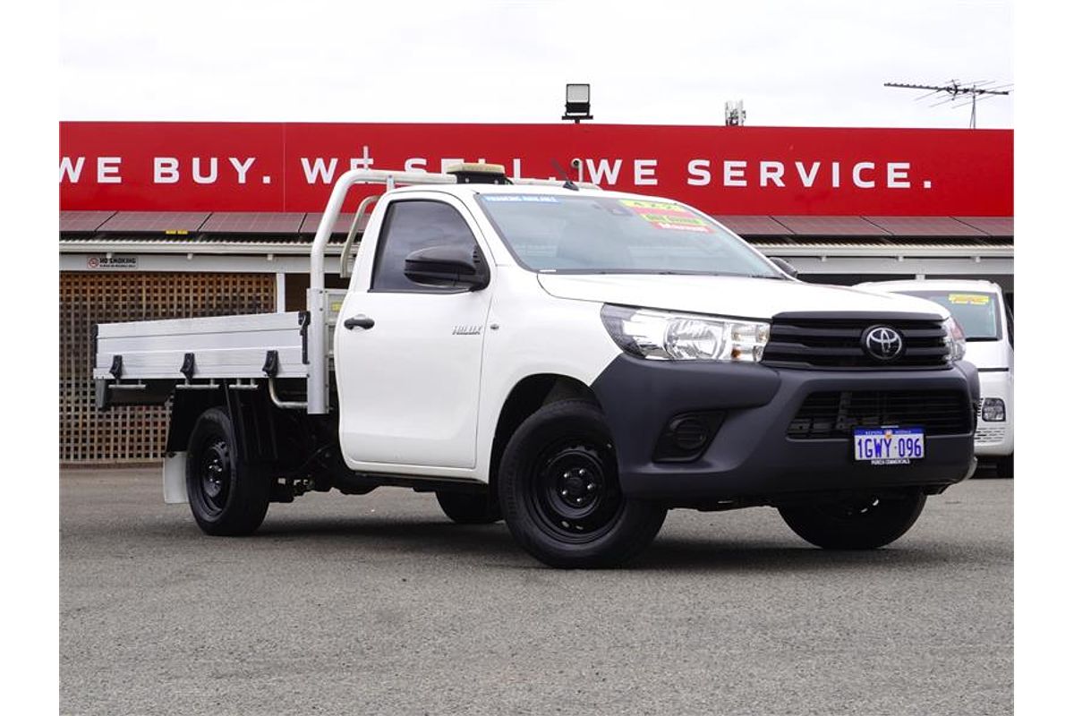 2019 Toyota Hilux Workmate TGN121R Rear Wheel Drive