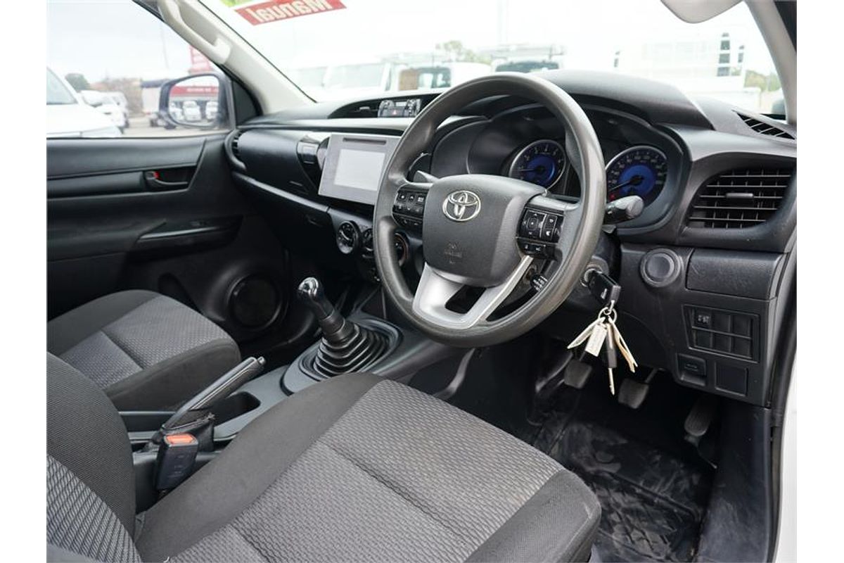 2019 Toyota Hilux Workmate TGN121R Rear Wheel Drive