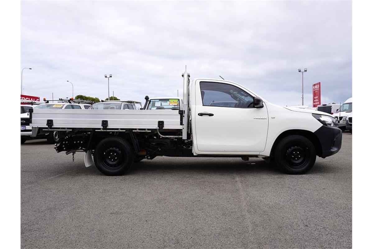 2019 Toyota Hilux Workmate TGN121R Rear Wheel Drive