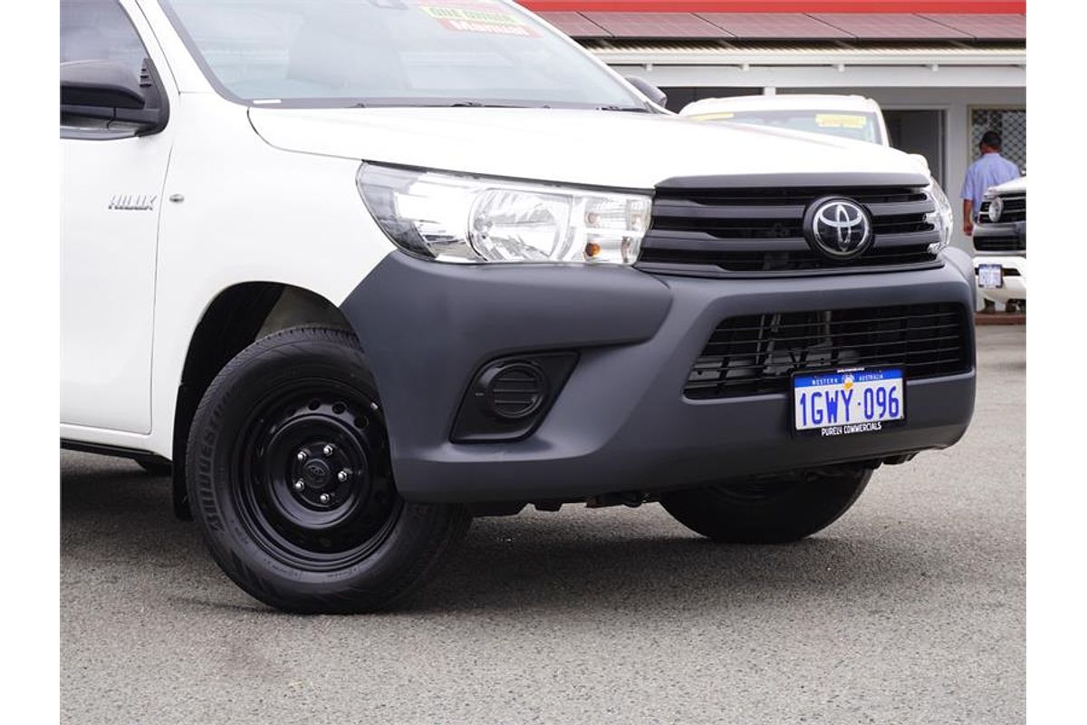 2019 Toyota Hilux Workmate TGN121R Rear Wheel Drive