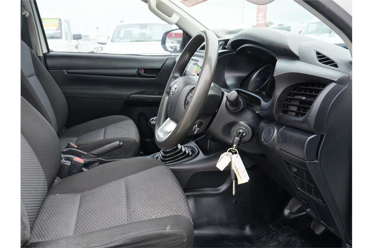 2019 Toyota Hilux Workmate TGN121R Rear Wheel Drive
