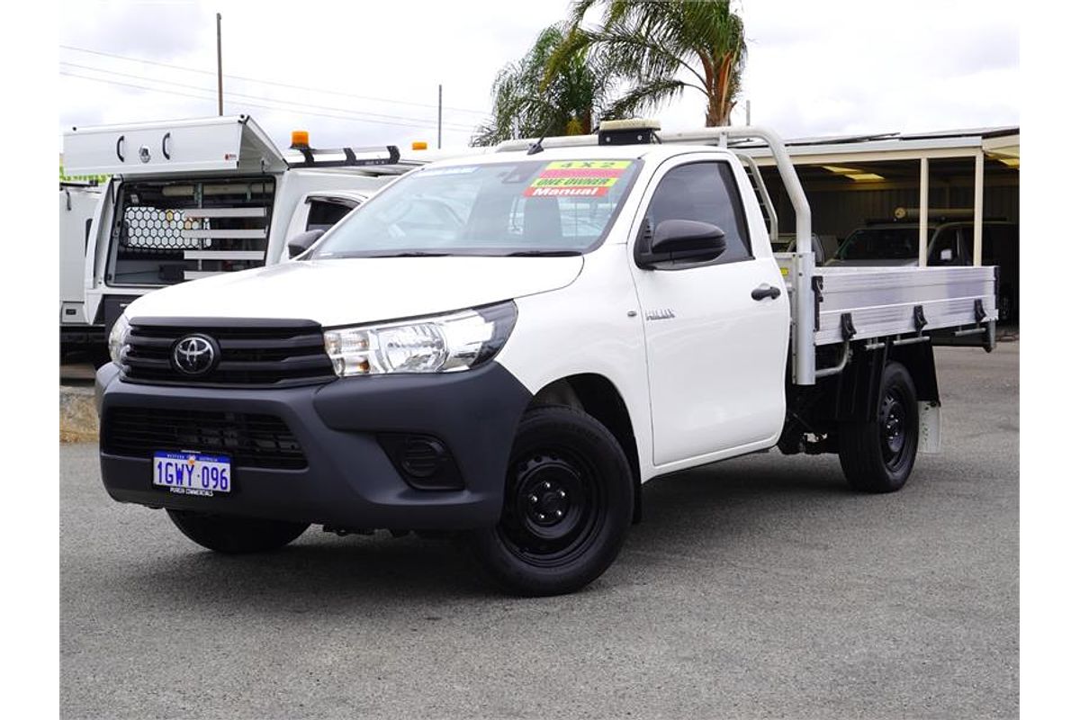 2019 Toyota Hilux Workmate TGN121R Rear Wheel Drive
