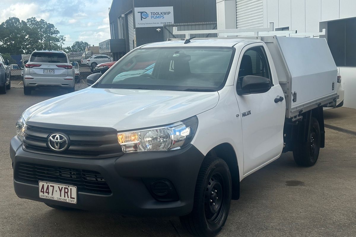 2018 Toyota Hilux Workmate TGN121R Rear Wheel Drive