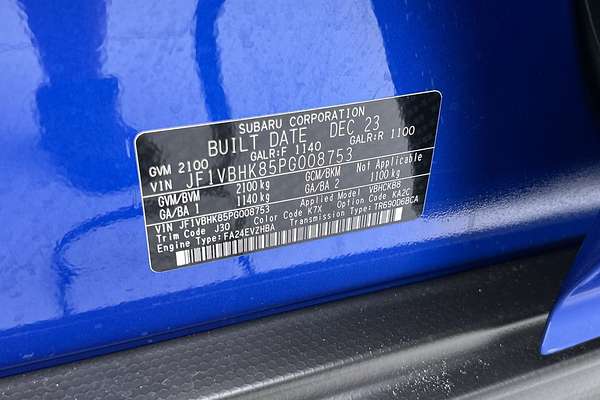 2023 Subaru WRX tS VB