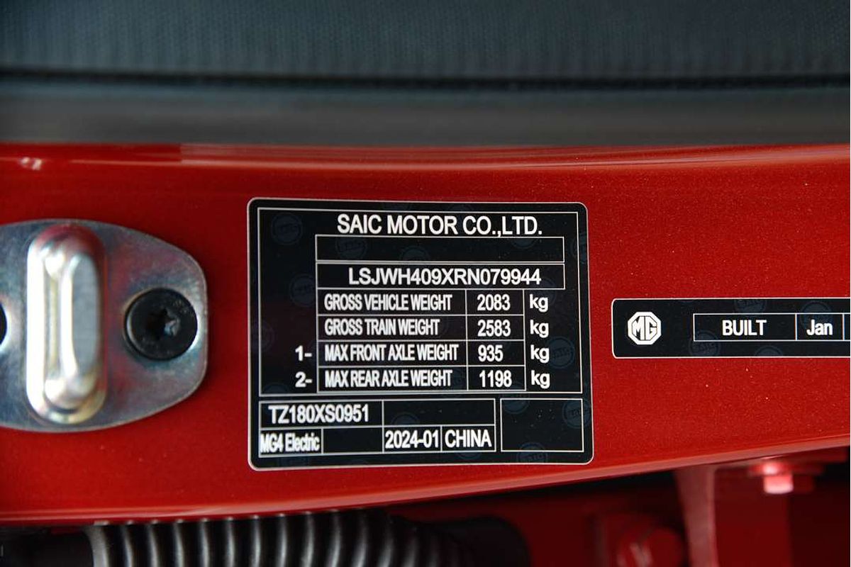 2024 MG MG4 Excite 51 125kW MEH32