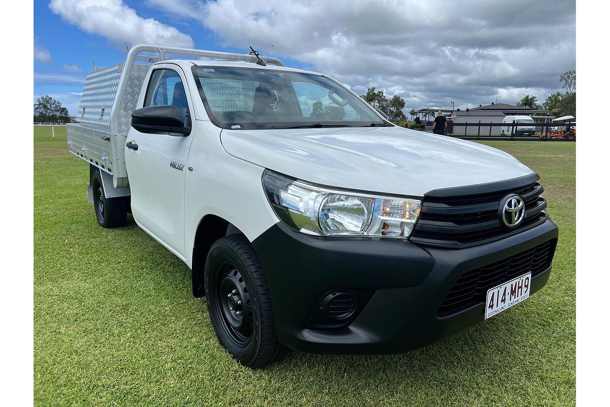 2018 Toyota Hilux Workmate TGN121R Rear Wheel Drive
