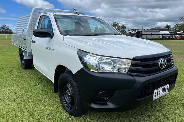 2018 Toyota Hilux Workmate TGN121R Rear Wheel Drive
