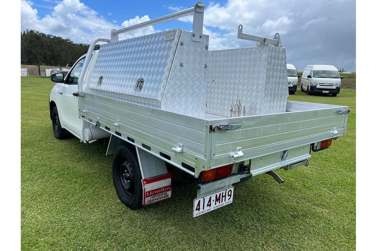 2018 Toyota Hilux Workmate TGN121R Rear Wheel Drive