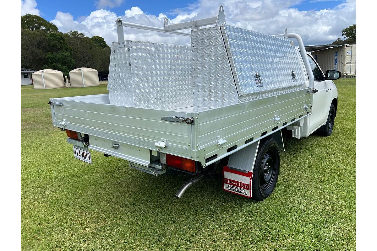 2018 Toyota Hilux Workmate TGN121R Rear Wheel Drive