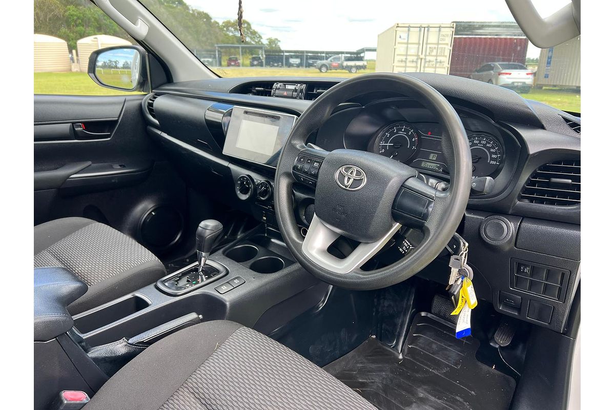 2018 Toyota Hilux Workmate TGN121R Rear Wheel Drive
