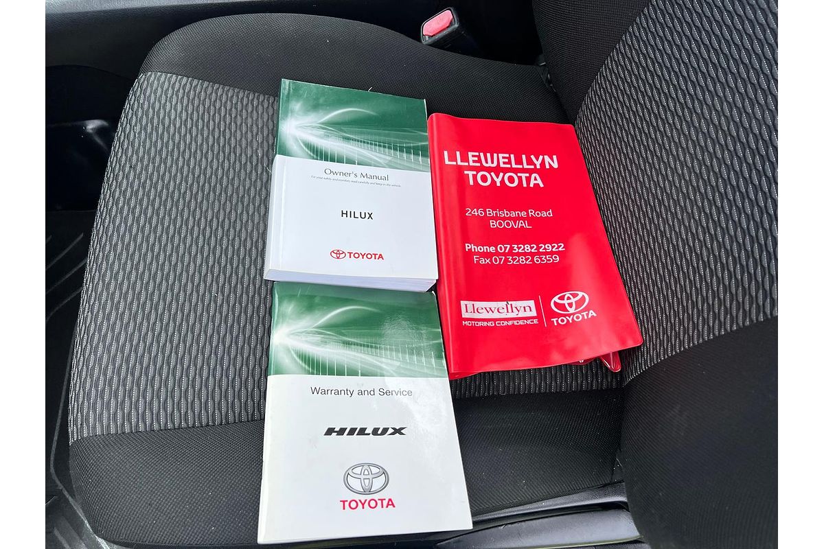 2018 Toyota Hilux Workmate TGN121R Rear Wheel Drive