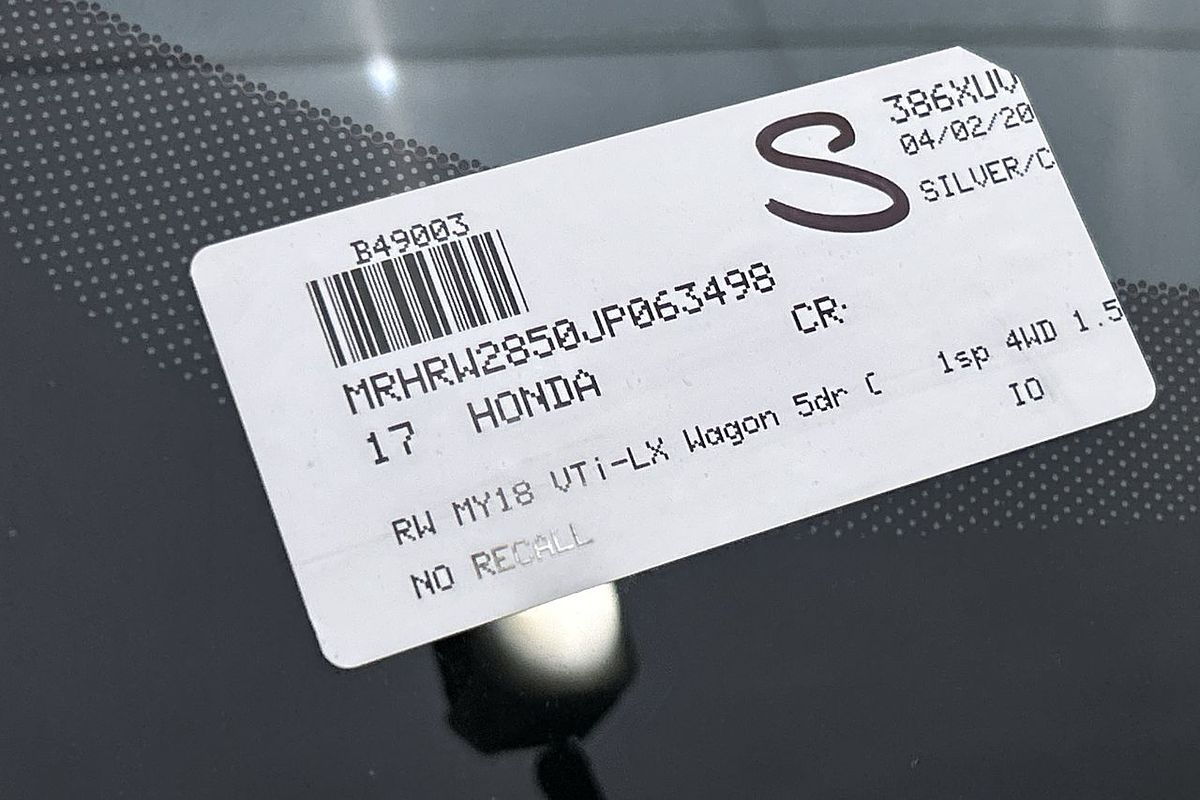 2017 Honda CR-V VTi-LX RW