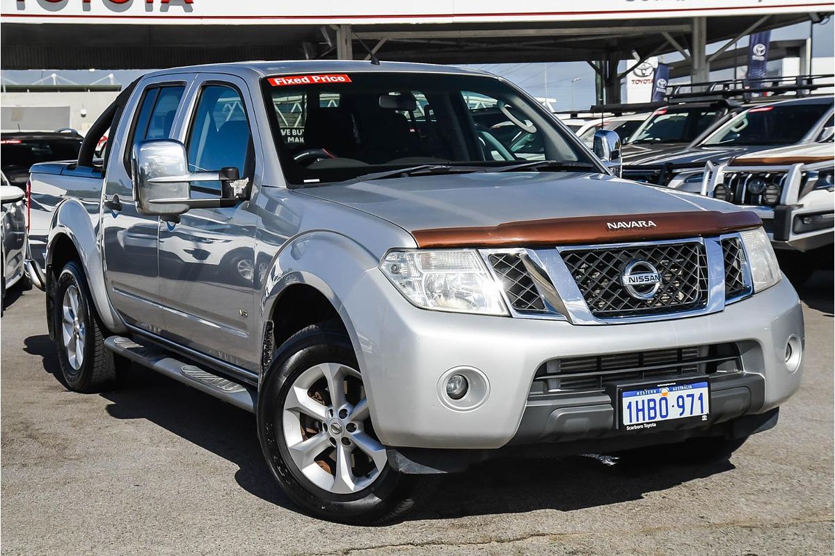 2012 Nissan Navara ST-X 550 D40 Series 5 4X4