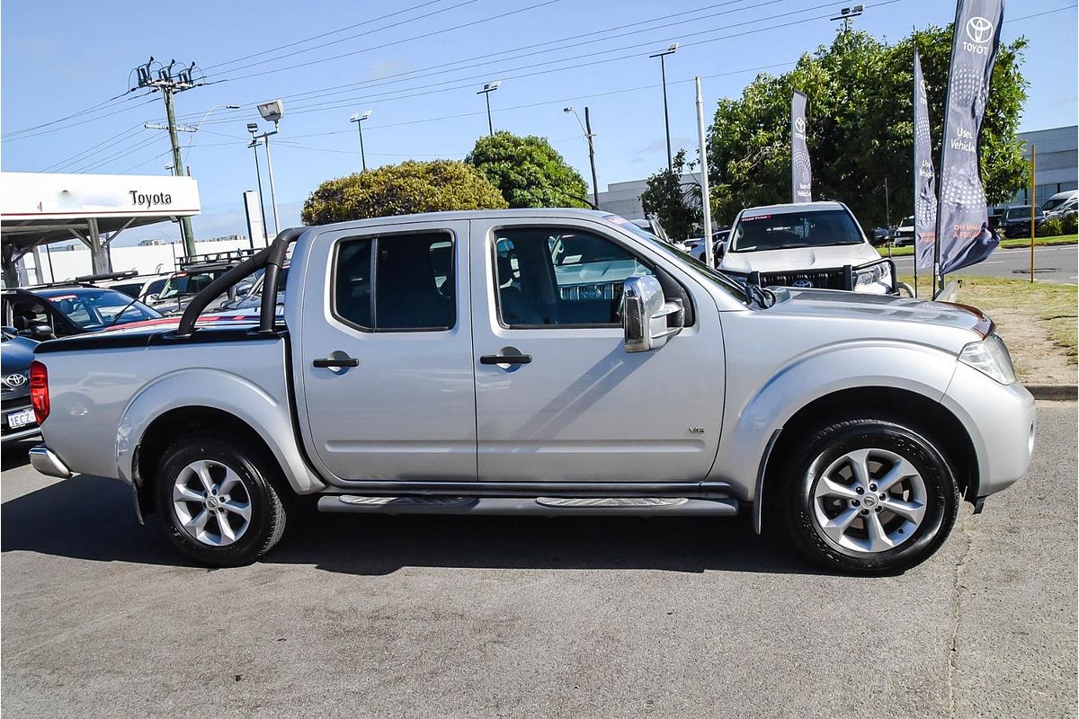 2012 Nissan Navara ST-X 550 D40 Series 5 4X4