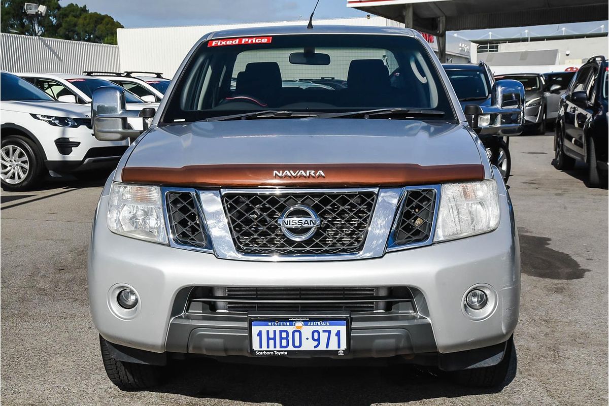 2012 Nissan Navara ST-X 550 D40 Series 5 4X4