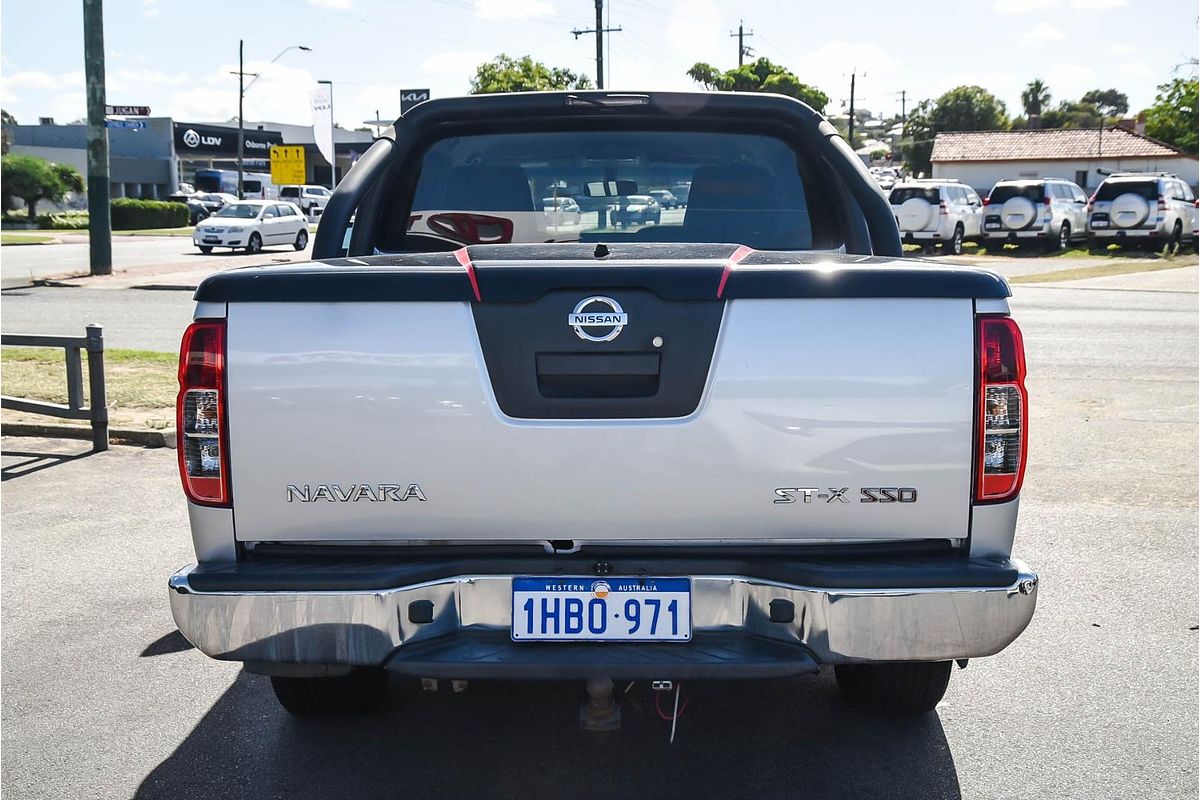 2012 Nissan Navara ST-X 550 D40 Series 5 4X4