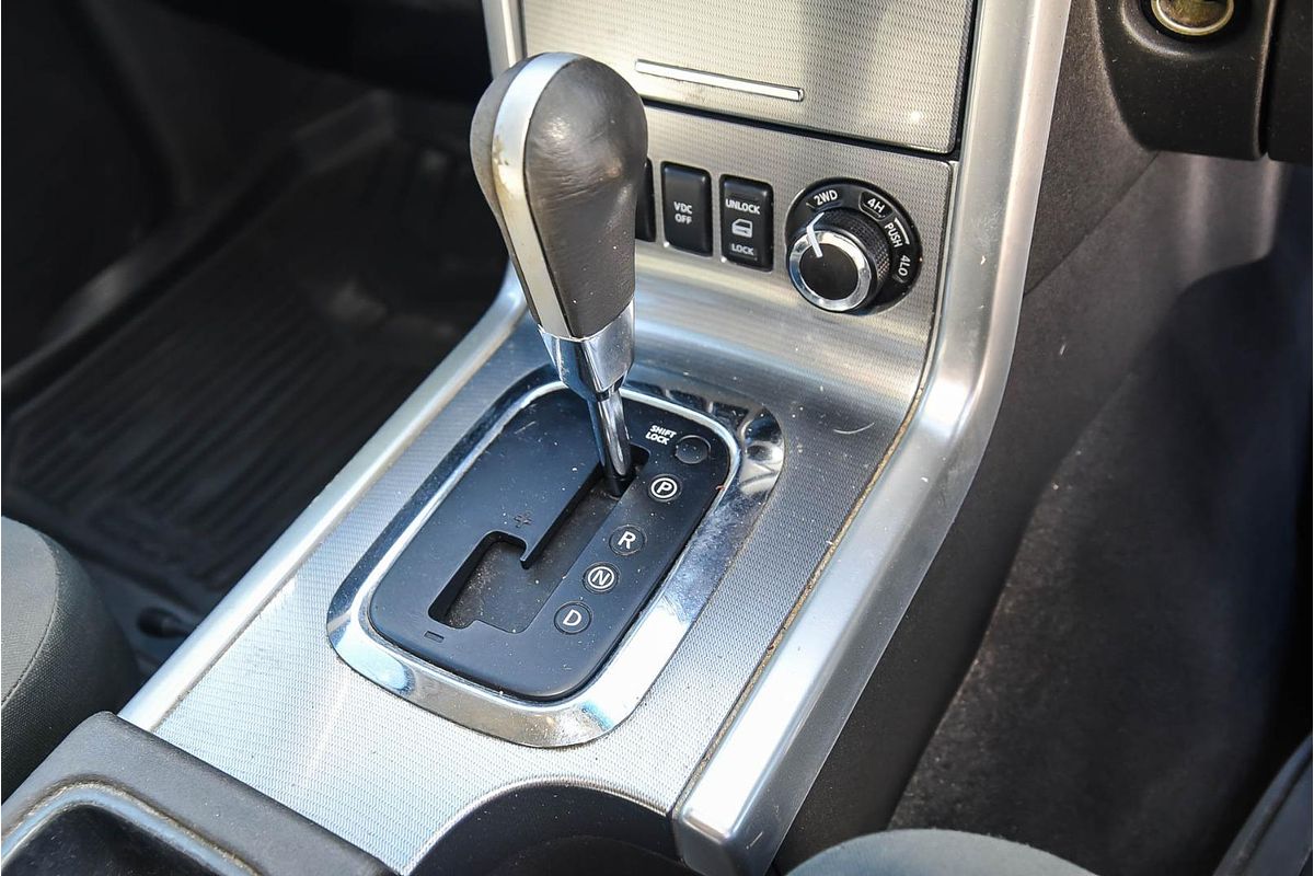 2012 Nissan Navara ST-X 550 D40 Series 5 4X4