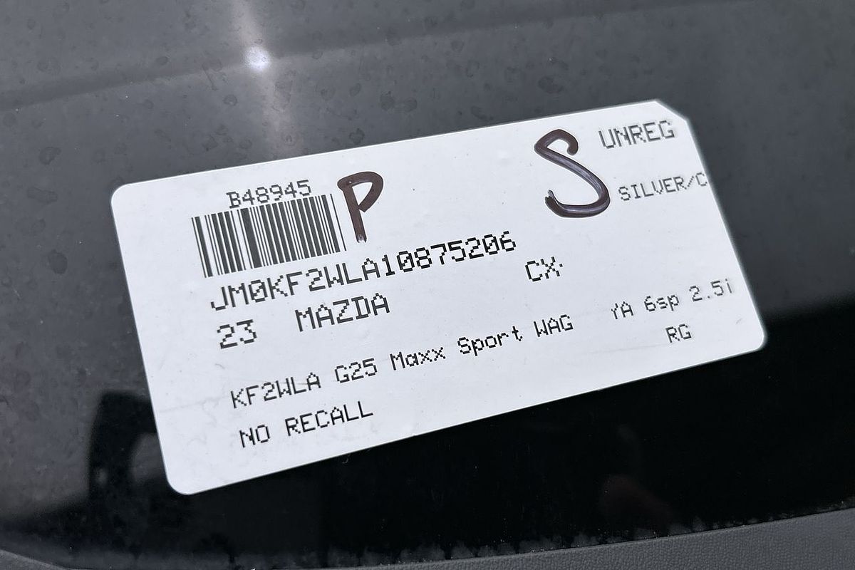2023 Mazda CX-5 G25 Maxx Sport KF Series