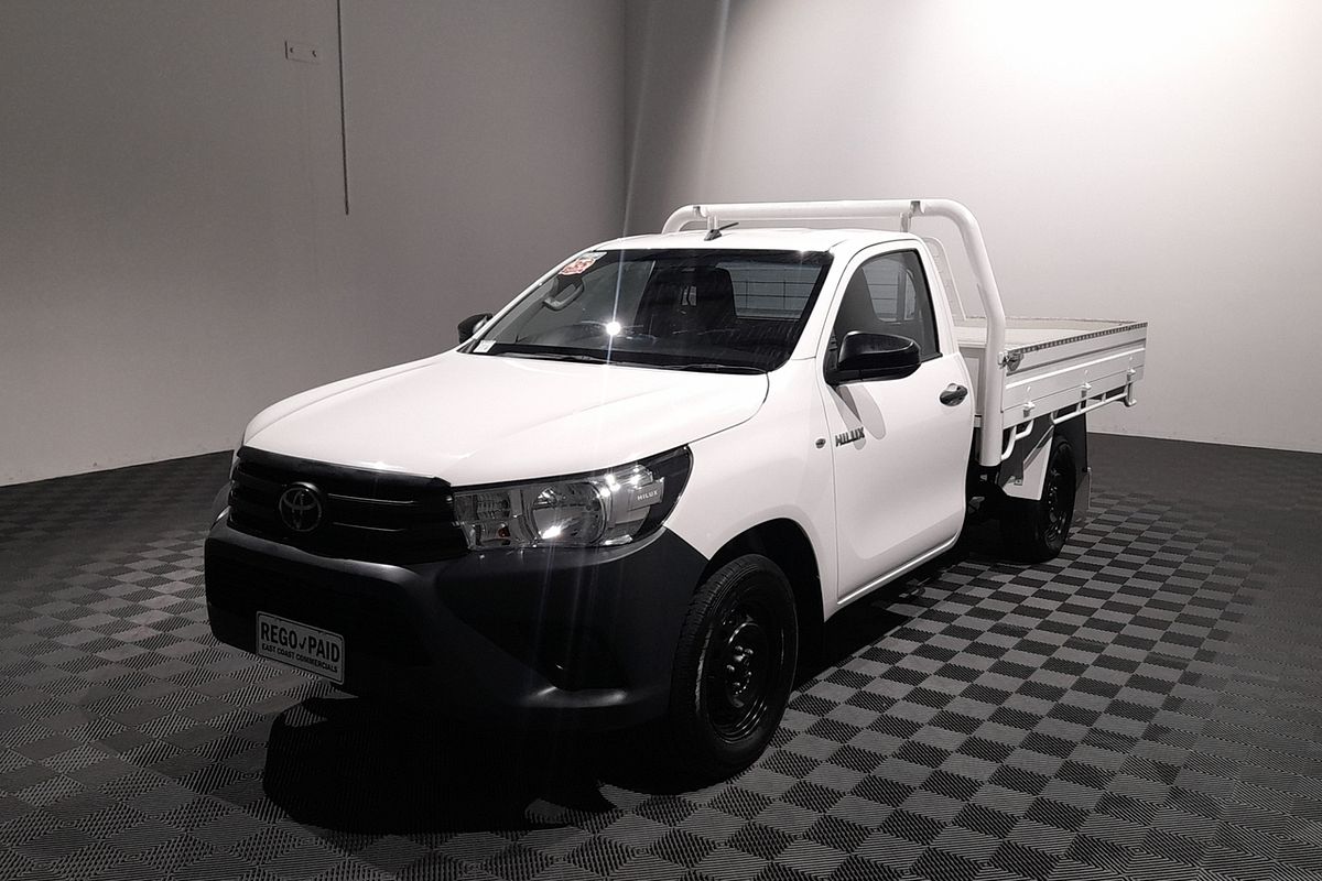 2019 Toyota Hilux Workmate TGN121R Rear Wheel Drive