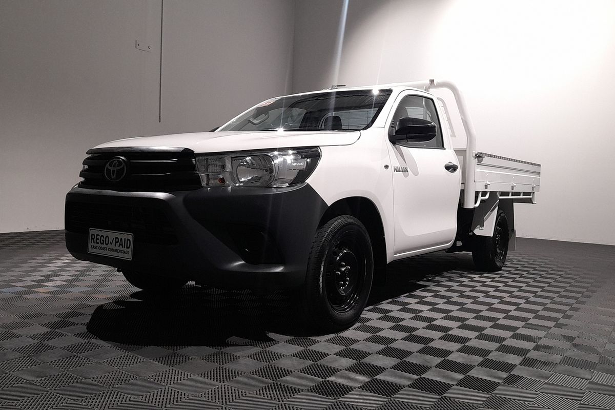 2019 Toyota Hilux Workmate TGN121R Rear Wheel Drive