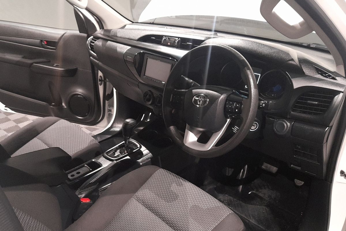 2019 Toyota Hilux Workmate TGN121R Rear Wheel Drive