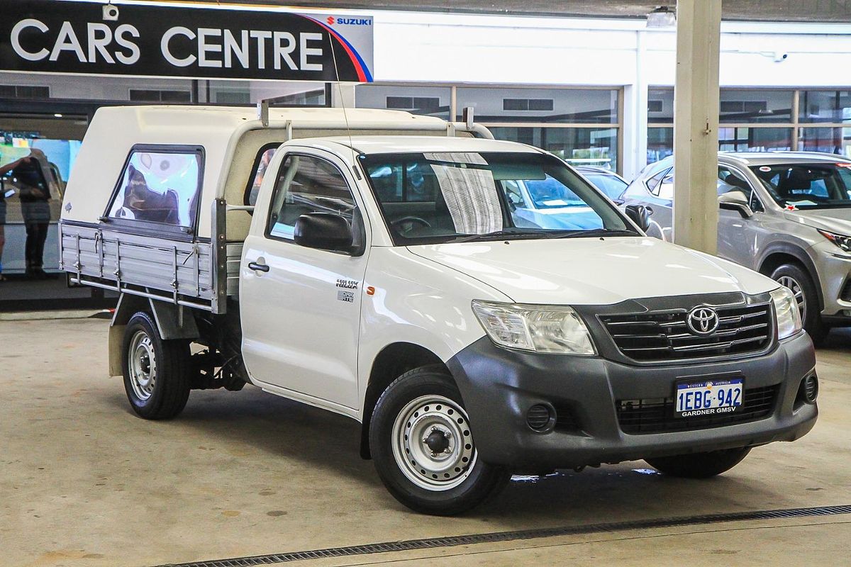 2012 Toyota Hilux Workmate TGN16R Rear Wheel Drive