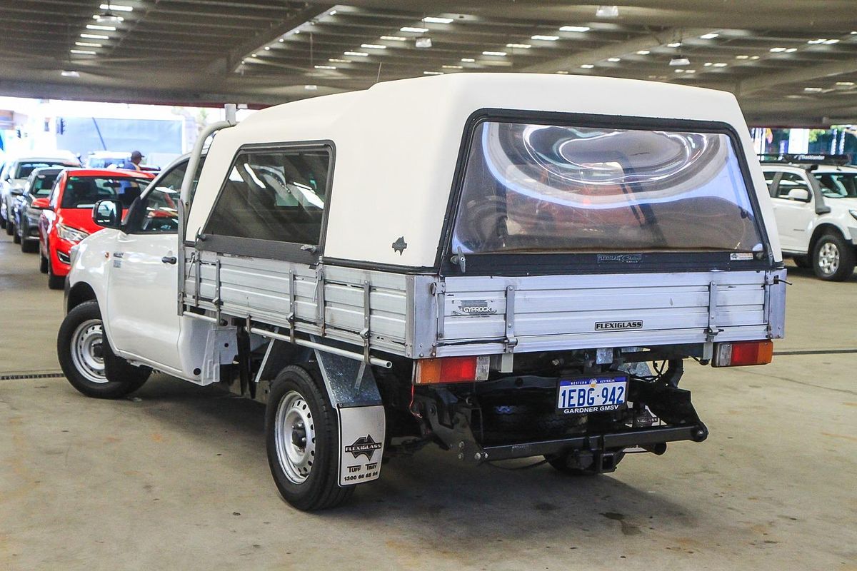 2012 Toyota Hilux Workmate TGN16R Rear Wheel Drive