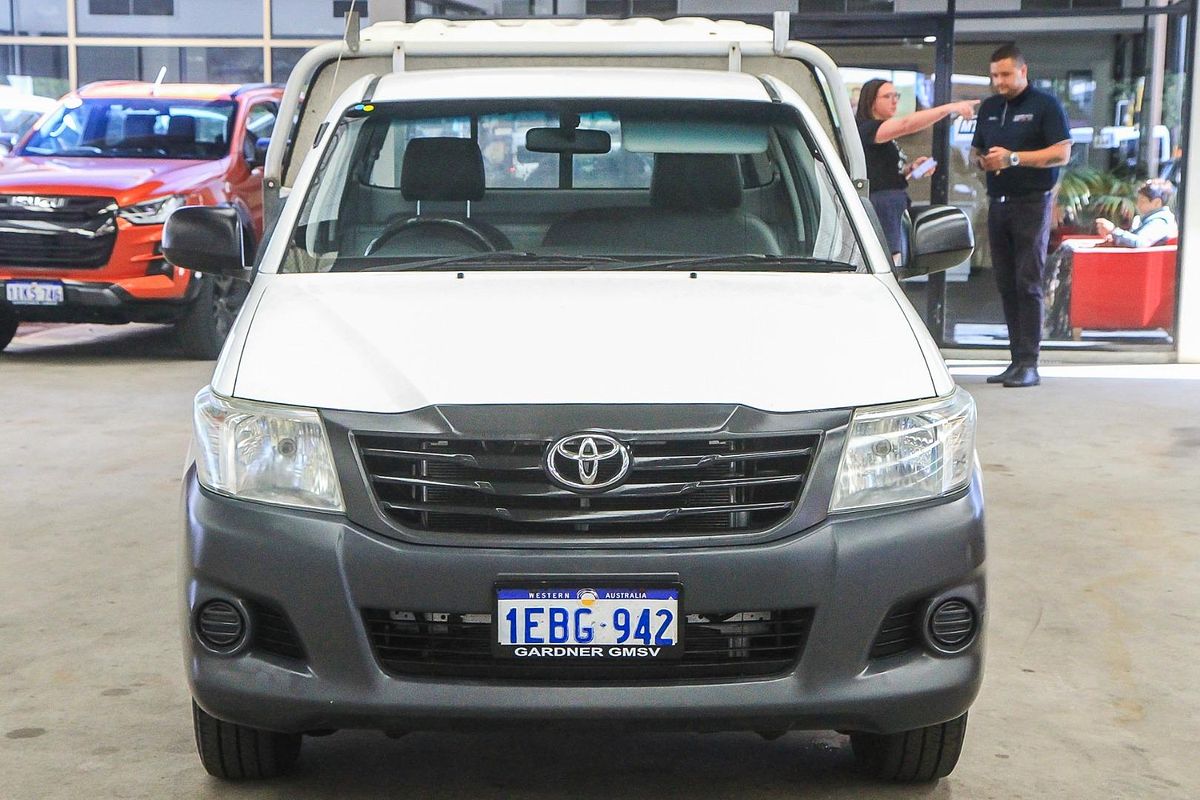 2012 Toyota Hilux Workmate TGN16R Rear Wheel Drive