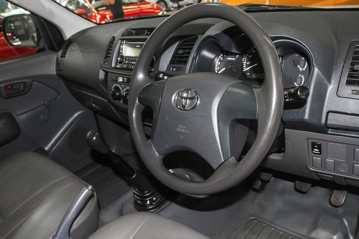 2012 Toyota Hilux Workmate TGN16R Rear Wheel Drive
