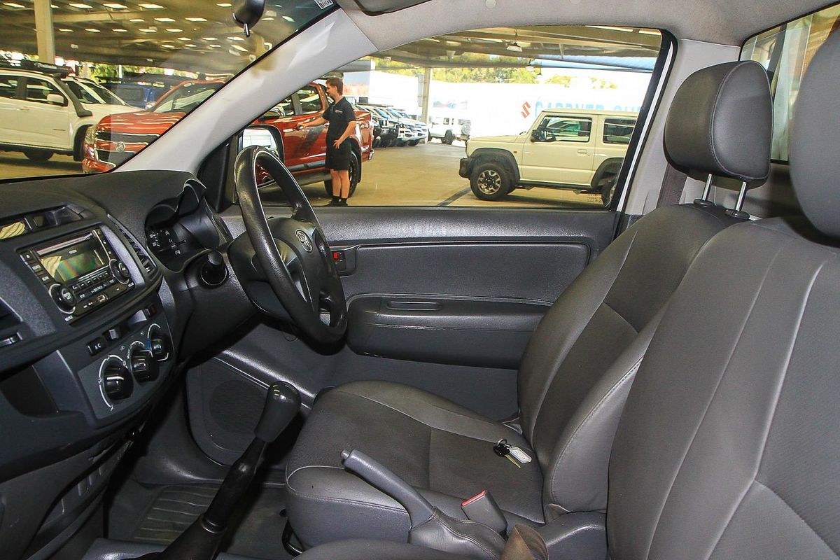 2012 Toyota Hilux Workmate TGN16R Rear Wheel Drive