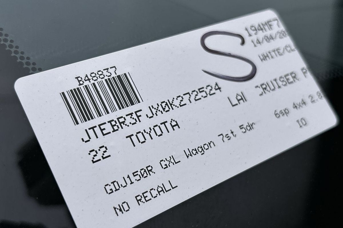 2022 Toyota Landcruiser Prado GXL GDJ150R