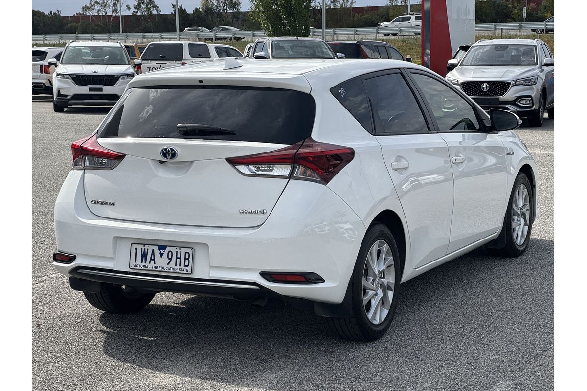 2018 Toyota Corolla Hybrid ZWE186R