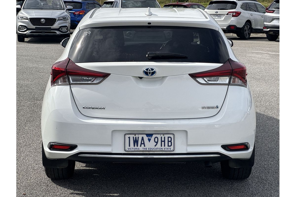 2018 Toyota Corolla Hybrid ZWE186R