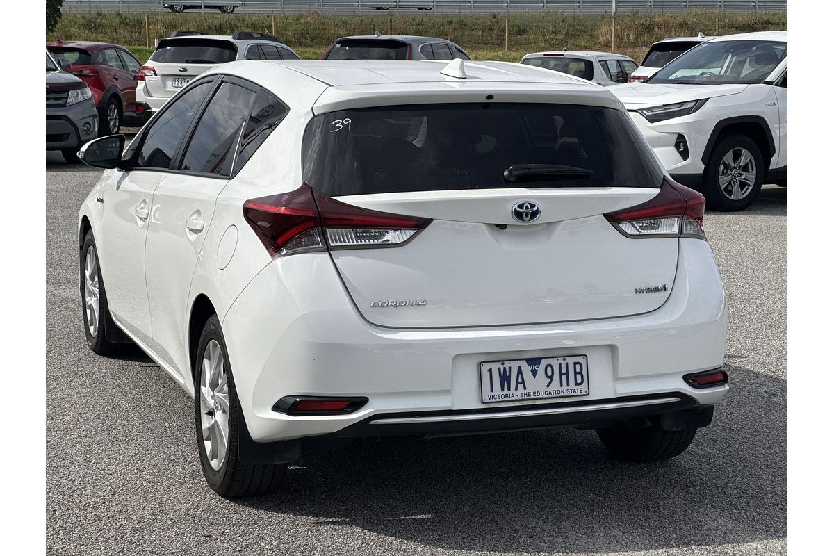 2018 Toyota Corolla Hybrid ZWE186R