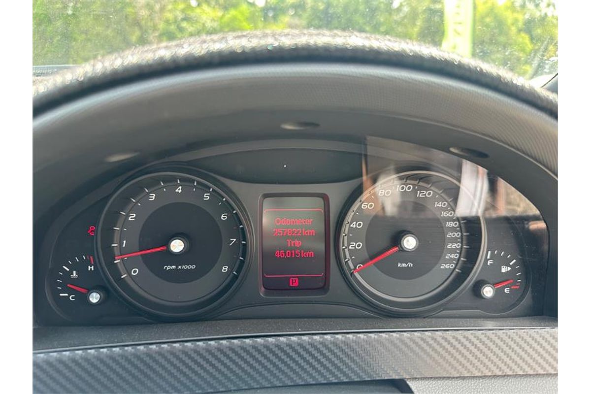 2012 Holden COMMODORE SV6 THUNDER VE II MY12