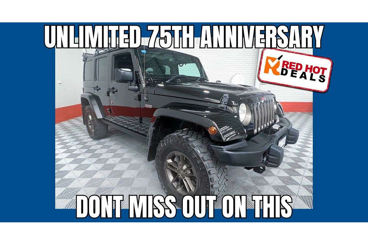 2016 Jeep Wrangler 75th Anniversary JK