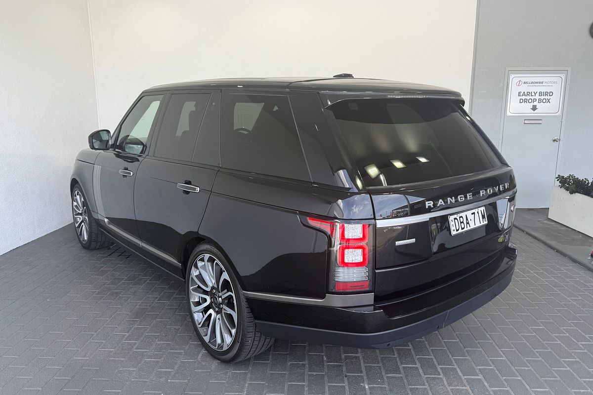 2016 Land Rover Range Rover V8SC Autobiography L405