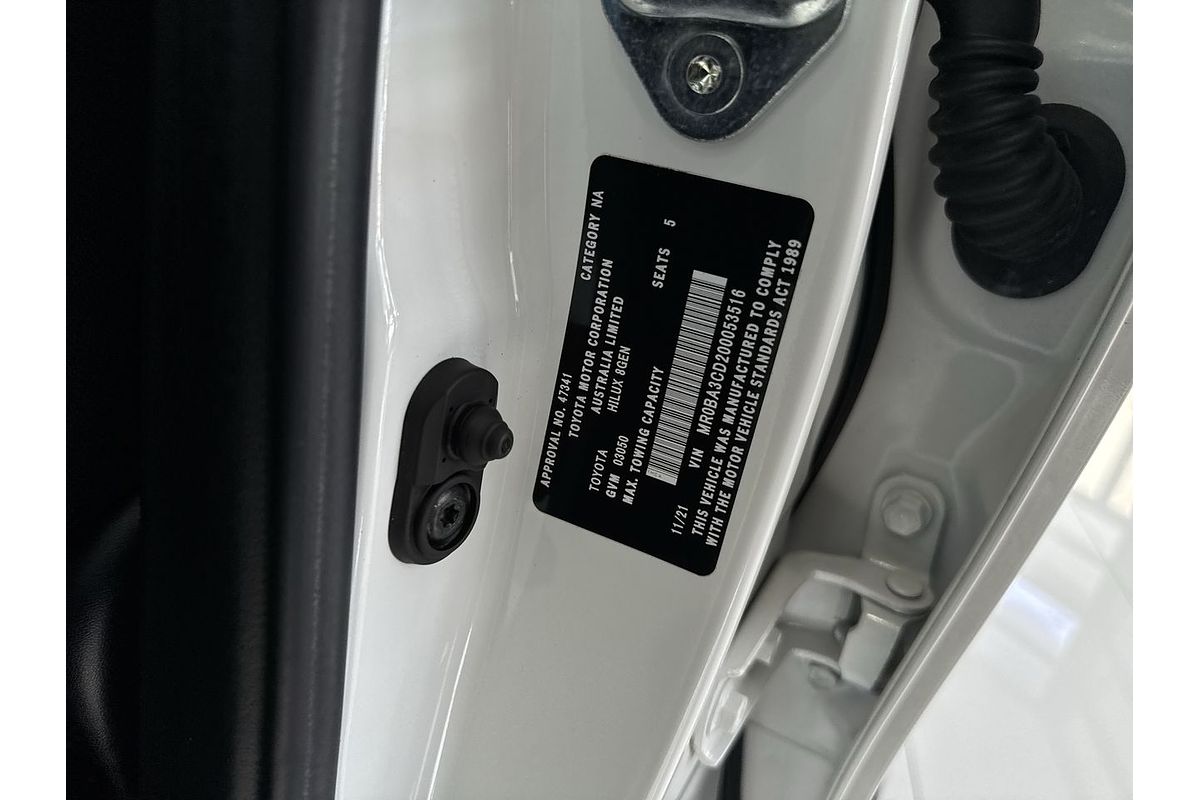 2021 Toyota Hilux SR5 GUN126R 4X4