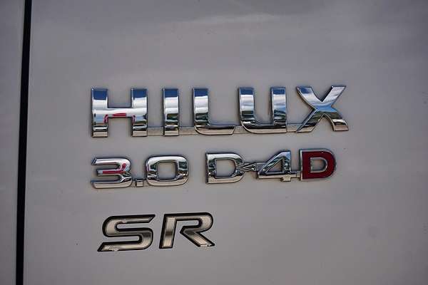 2014 Toyota Hilux SR KUN16R Rear Wheel Drive