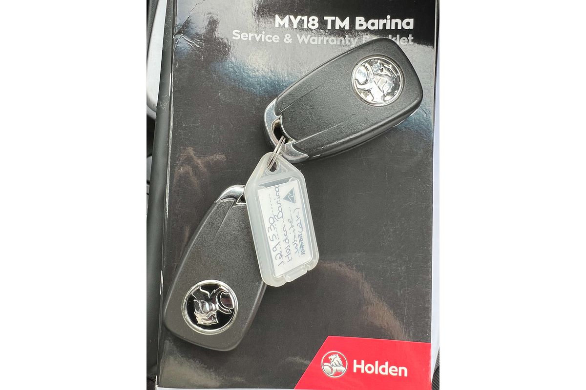 2018 Holden Barina LT TM