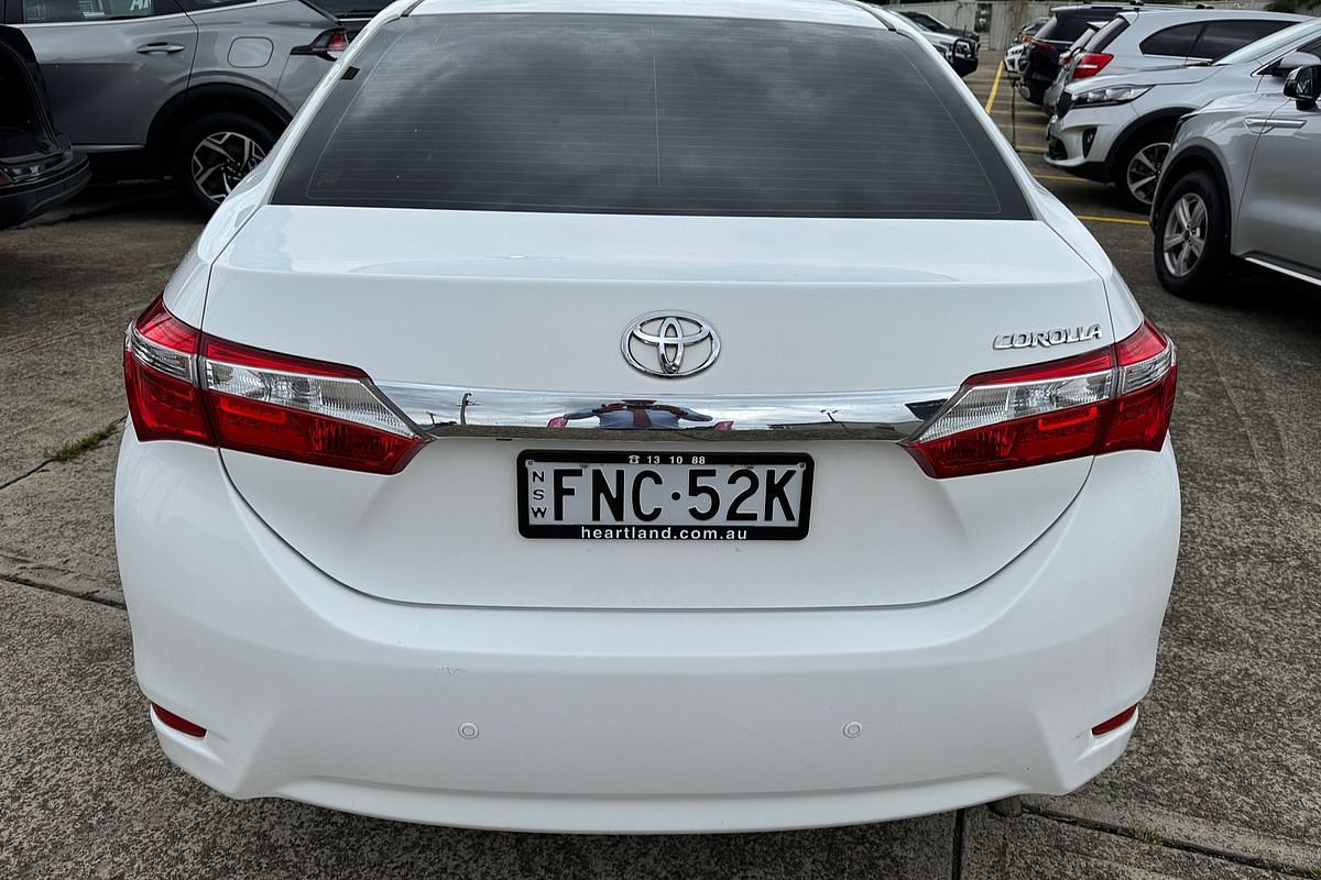2016 Toyota Corolla Ascent ZRE172R