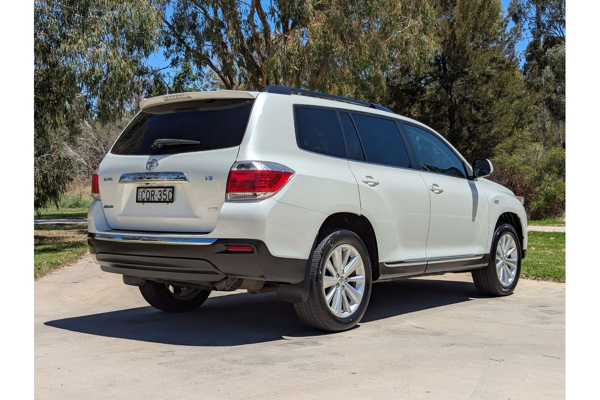 2013 Toyota Kluger Altitude GSU40R