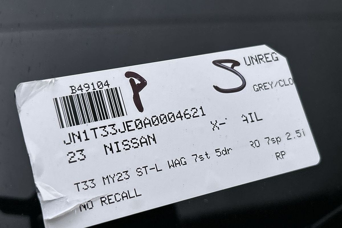 2023 Nissan X-TRAIL ST-L T33