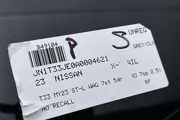 2023 Nissan X-TRAIL ST-L T33